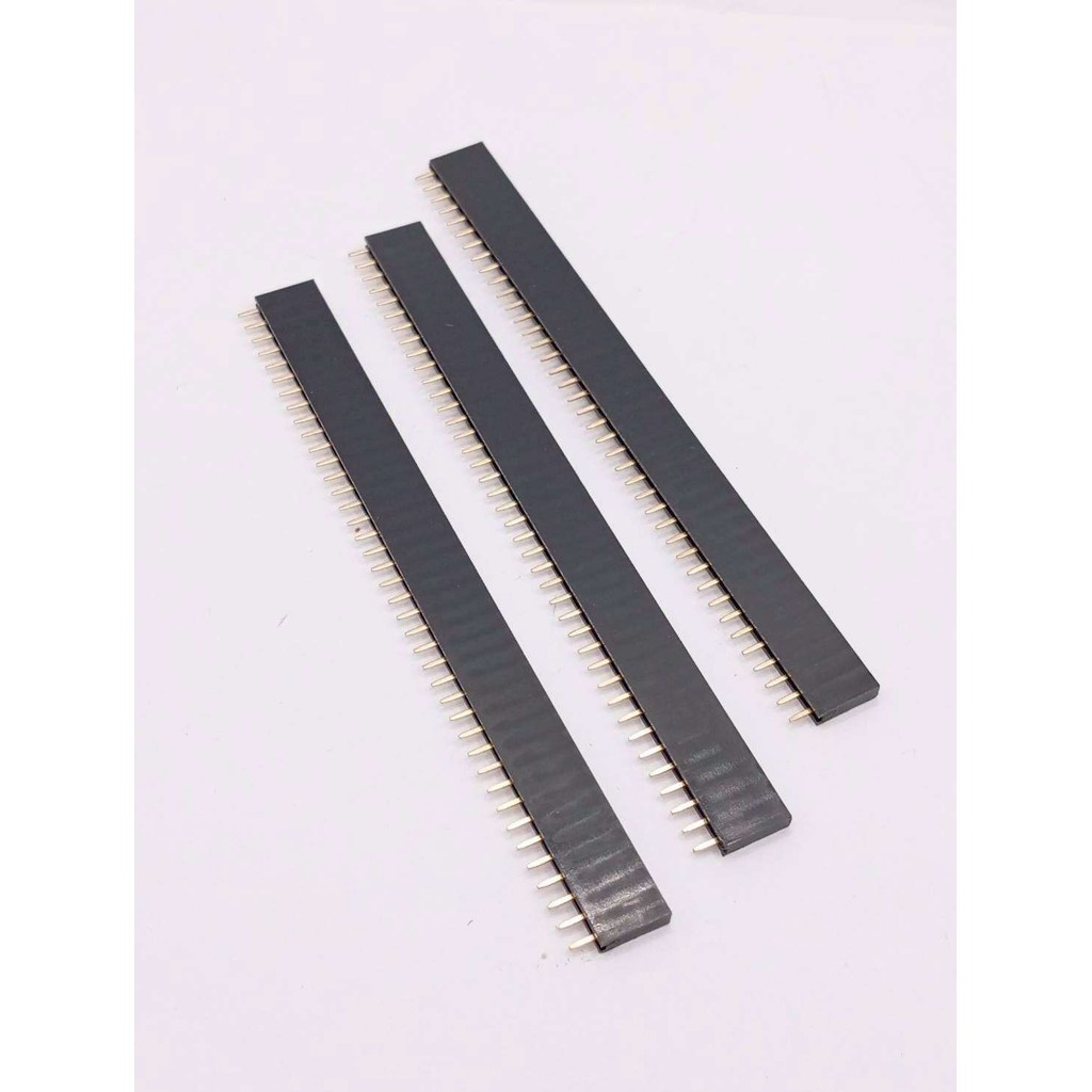 1x40 Pin 2.54mm Pin Square Female Pin Header Connector