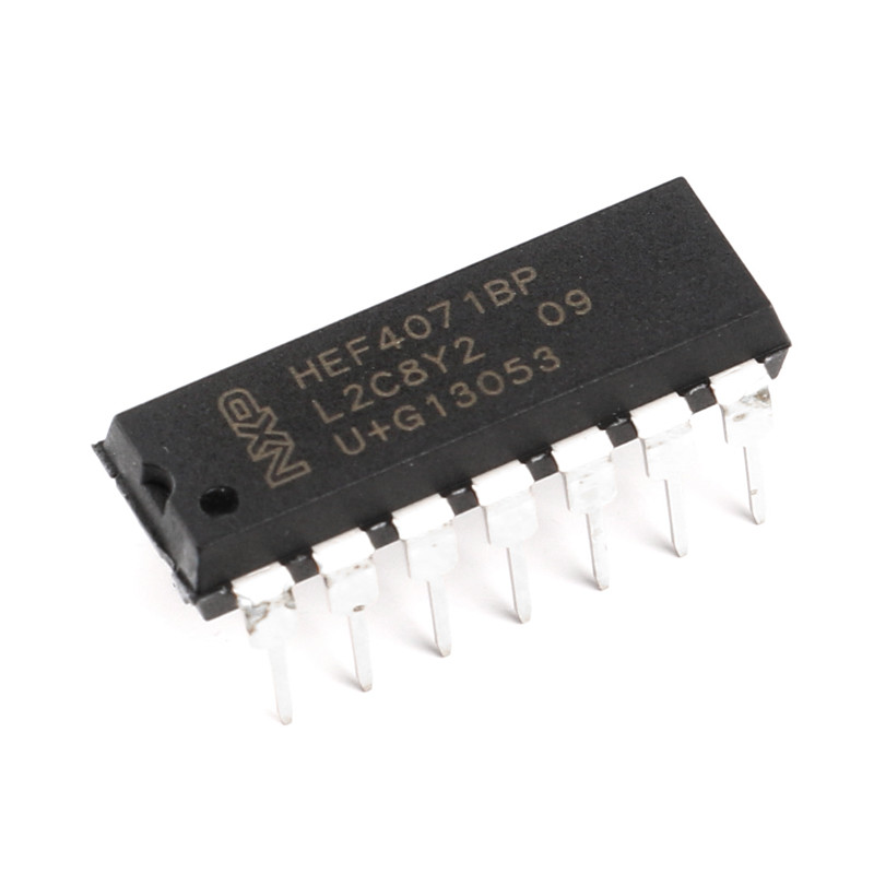 ของแท้ In-Line CD4071BE ชิป Four 2 Input End หรือประตู DIP-14 Logic Chip