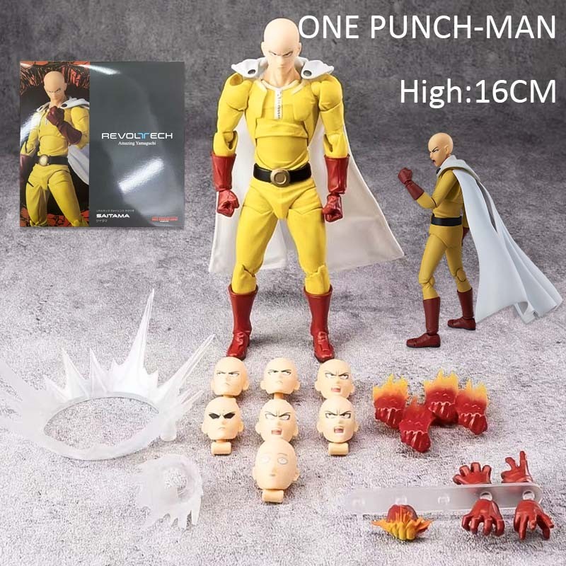 ONE PUNCH-MAN Figma 310#Saitama แอคชั่นฟิกเกอร์ไซตามะที่สามารถเคลื่อนย้ายร่วมรุ่นคอลเลกชัน