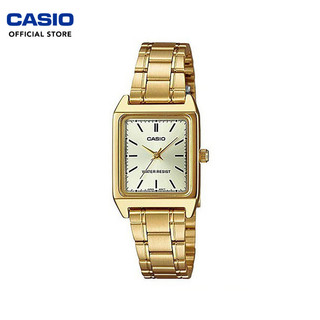 Casio (LTP-V007G-9EUDF) Gold Stainless Steel Strap Quartz Watch for Women