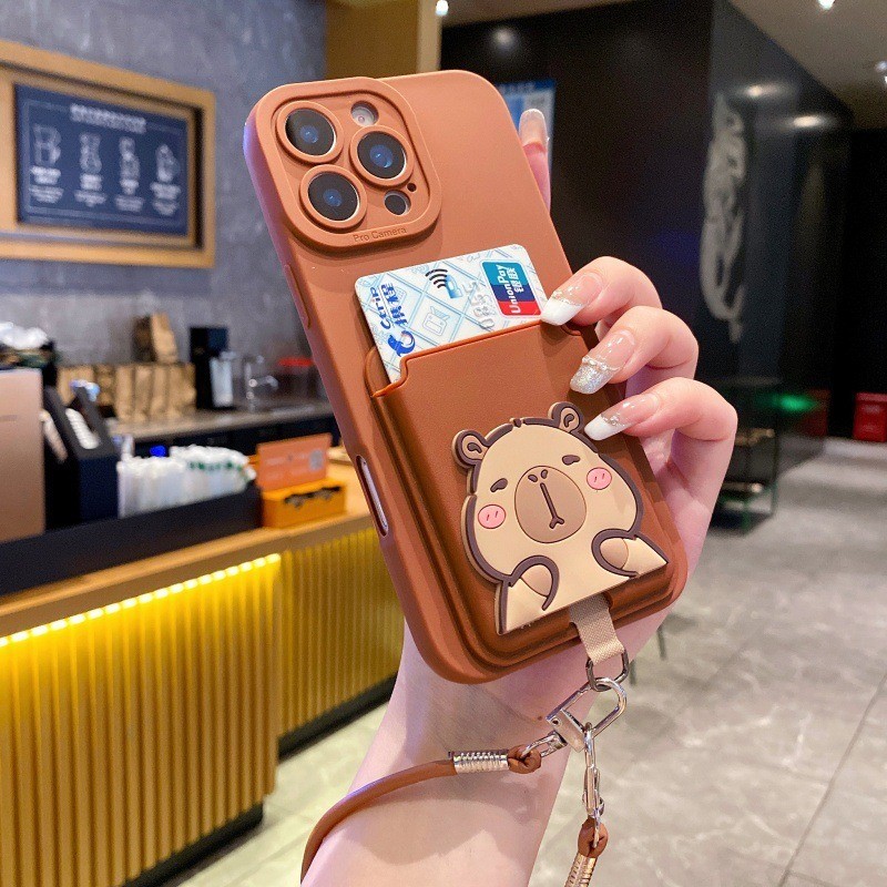 Card Holder Slot กระเป๋าสตางค์สําหรับ Huawei P60 Pro Nova 13i 12i 11 10 7i 8i Y73 Y72 Y61 Y90 Y70 5T