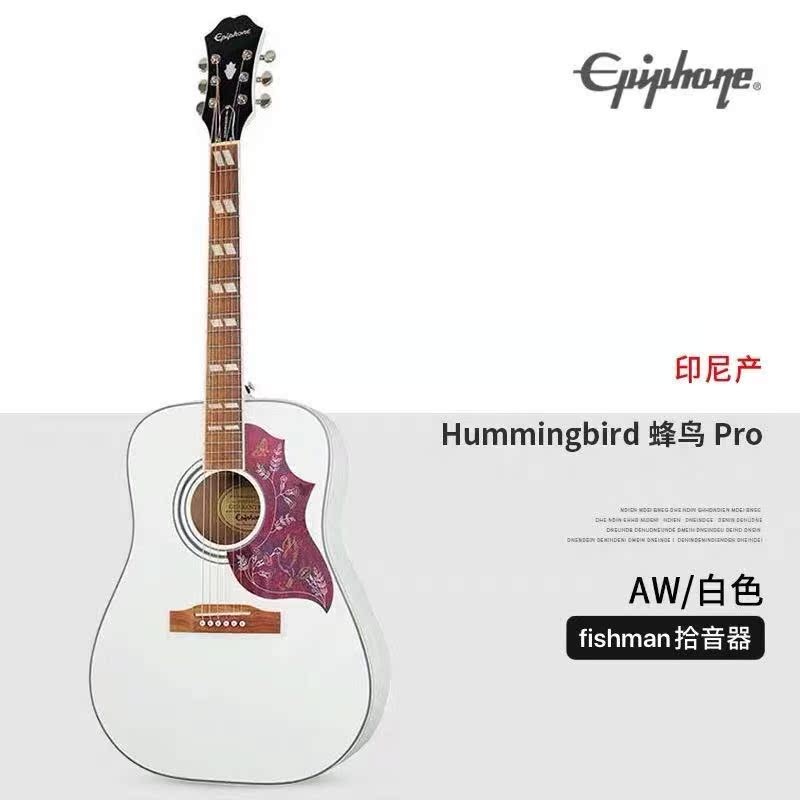 ((Epiphone Hayton Store) Hummingbird Hummingbird Side Single Electric Case Acoustic Acoustic Guitar