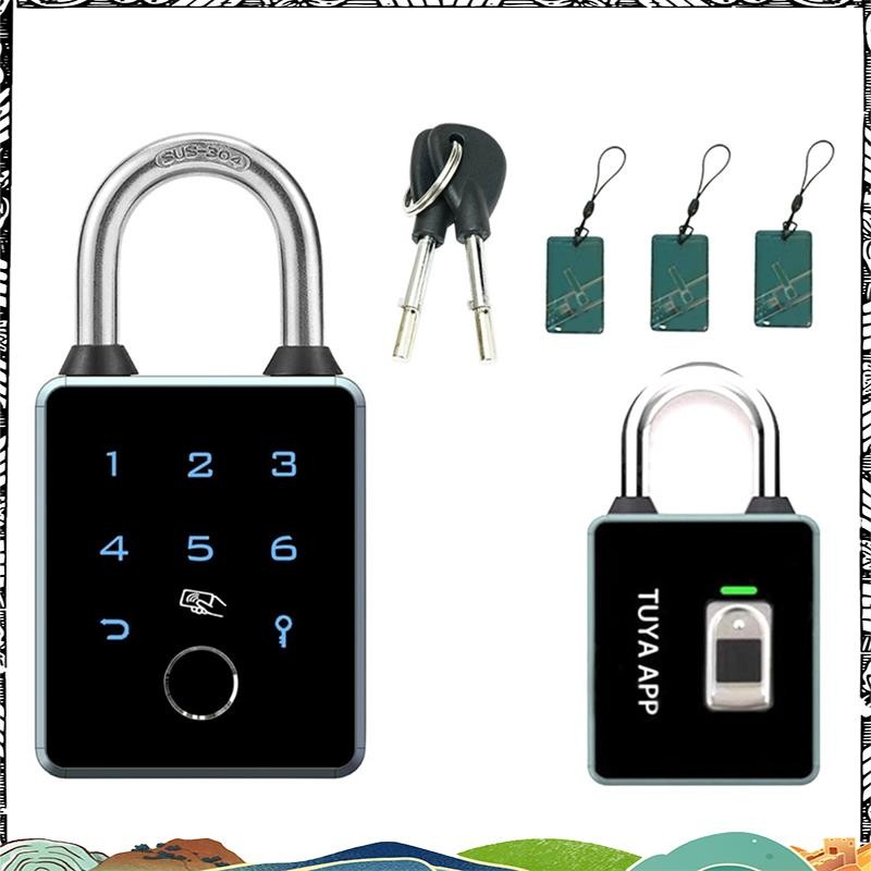 Super TTLOCK Smart Padlock APP ควบคุมรหัสผ่านกันน้ํา IC Card RFID Anti-Theft กระเป๋าเดินทางกระเป๋าปร