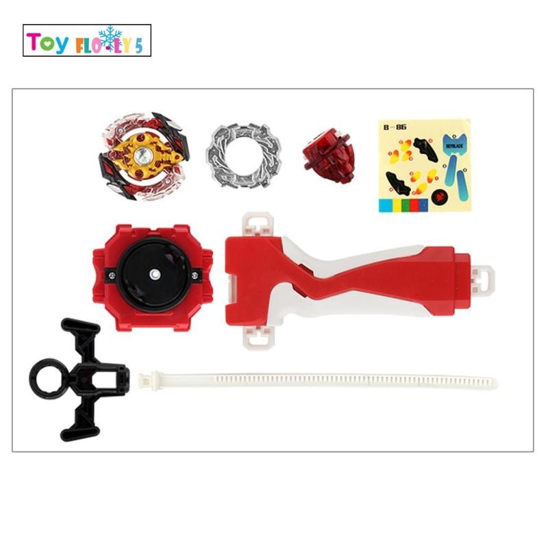 [Fleurishroly5] Rapidity Fight Master 4D Fight SPRIGGAN.7.Mr B-86 Burst Spinning Top Grip Set ชุดของ