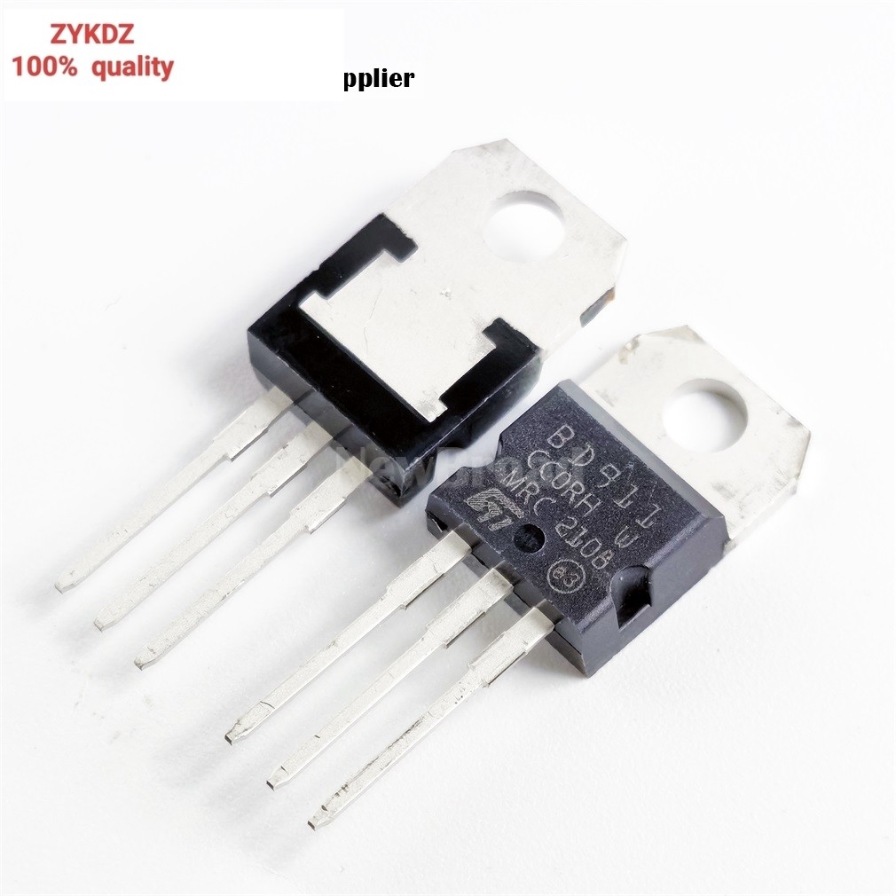 10 ชิ้นใหม่ BD911 BD912 TO-220 ทรานซิสเตอร์พลังงาน