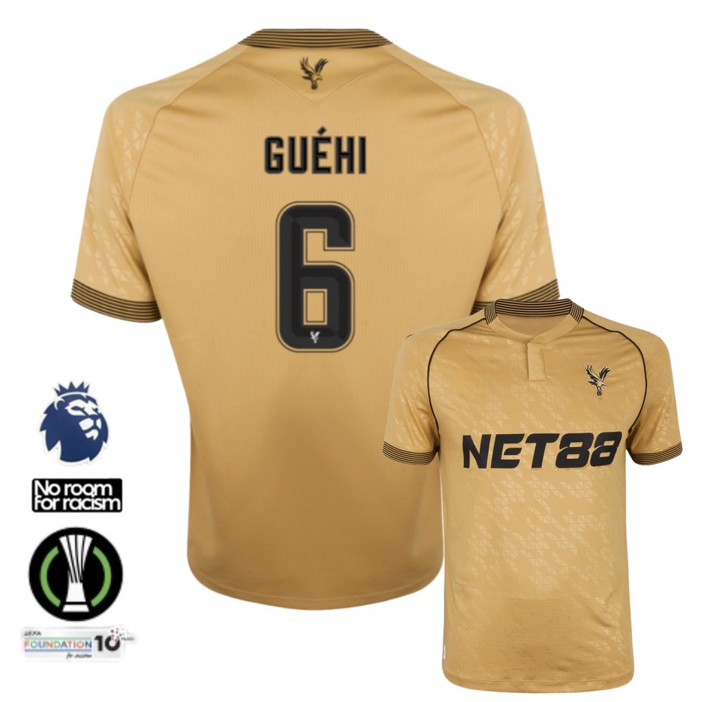 เสื้อฟุตบอล Crystal Palace 2025/26 Fans Edition สีหลัก กู่ฮิ