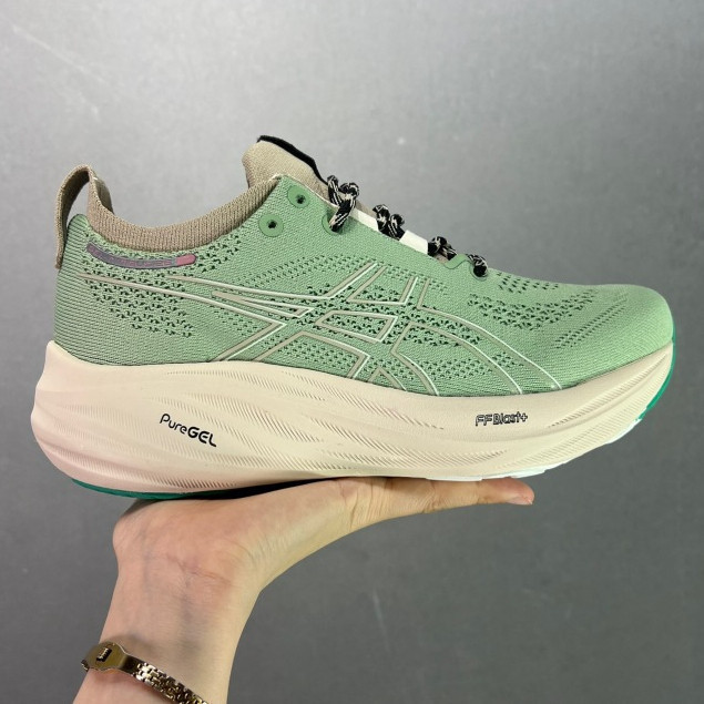 Asics Gel-Nimbus 26 รองเท้าวิ่งผู้ชาย Gel-Nimbus 25 รองเท้ากีฬาเบาะน้ําหนักเบา
