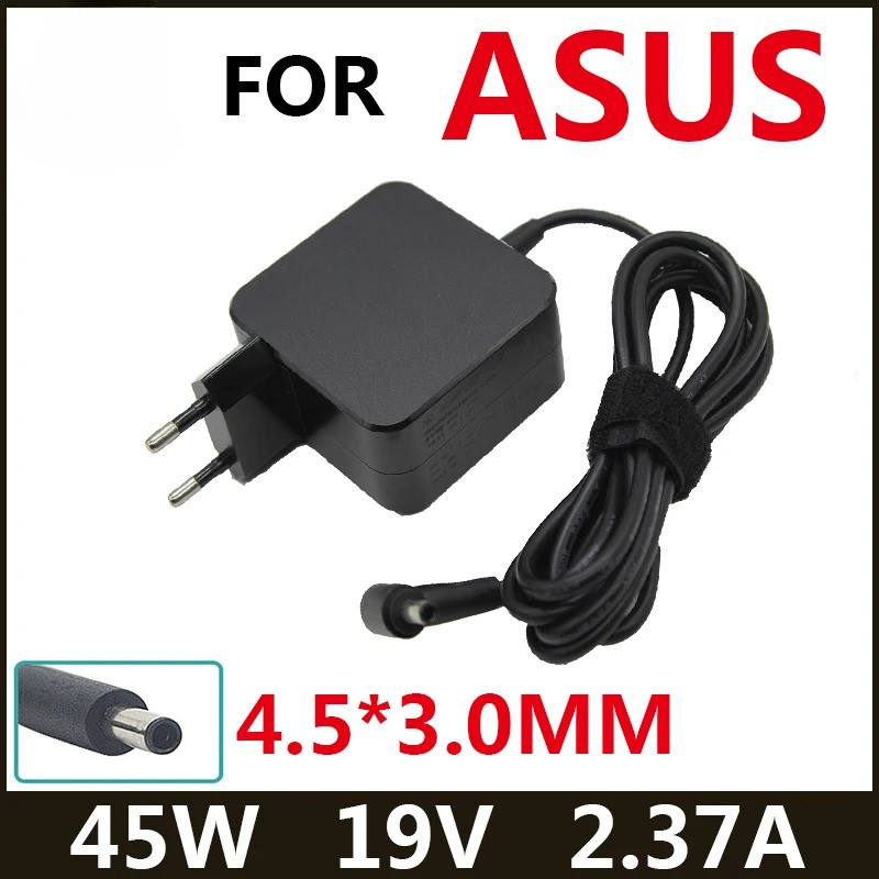 19V 2.37A 45W 4.5*3.0 มม.อะแดปเตอร์ชาร์จแล็ปท็อปสําหรับ MSI โมเดิร์น Asus ASUS X755J UX481 UX481FL U