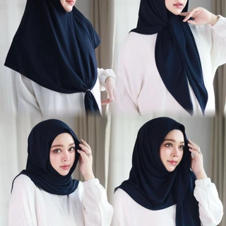 รุ่น Alicia ฮิญาบสวมสำเร็จผ้ายืดเรย่อน