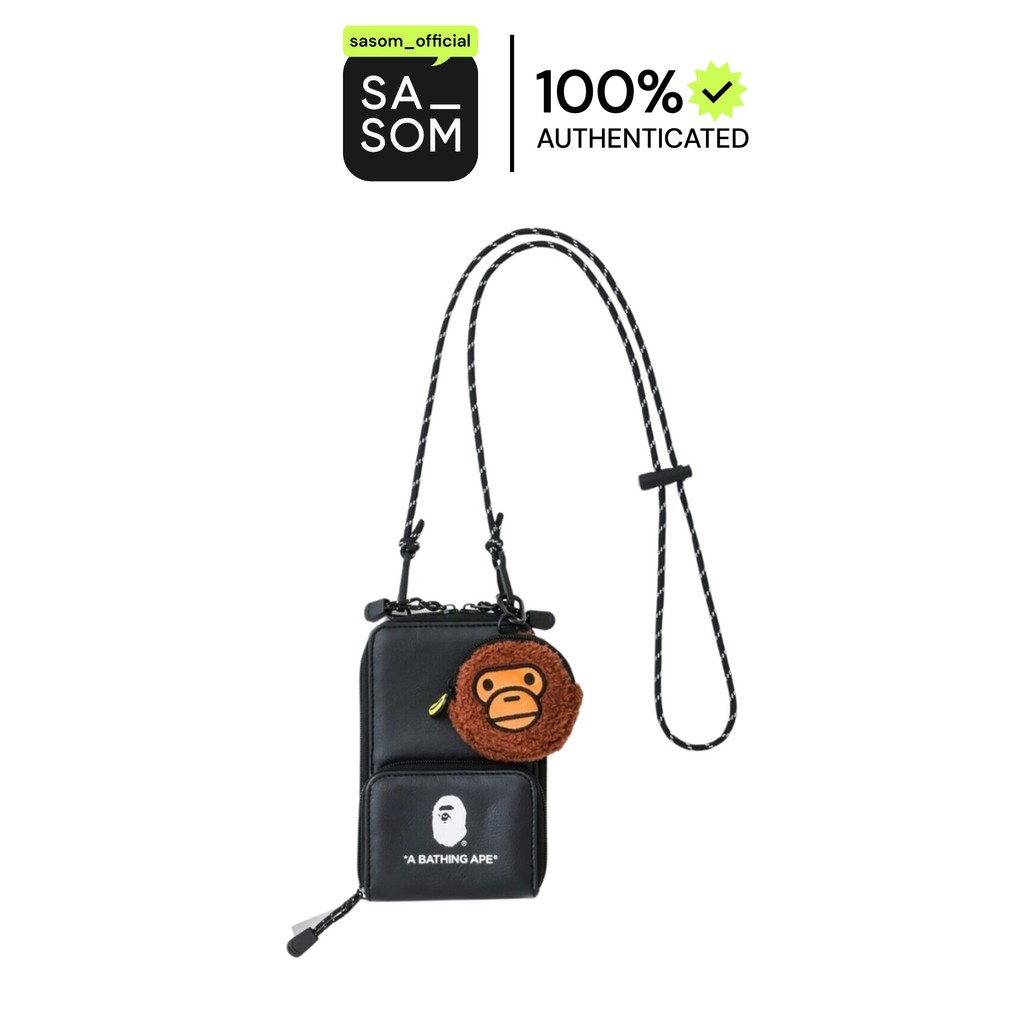 BAPE Kids Mini Sholder Bag Black Milo (AW23) | ของแท้ ตรวจสอบโดย SASOM