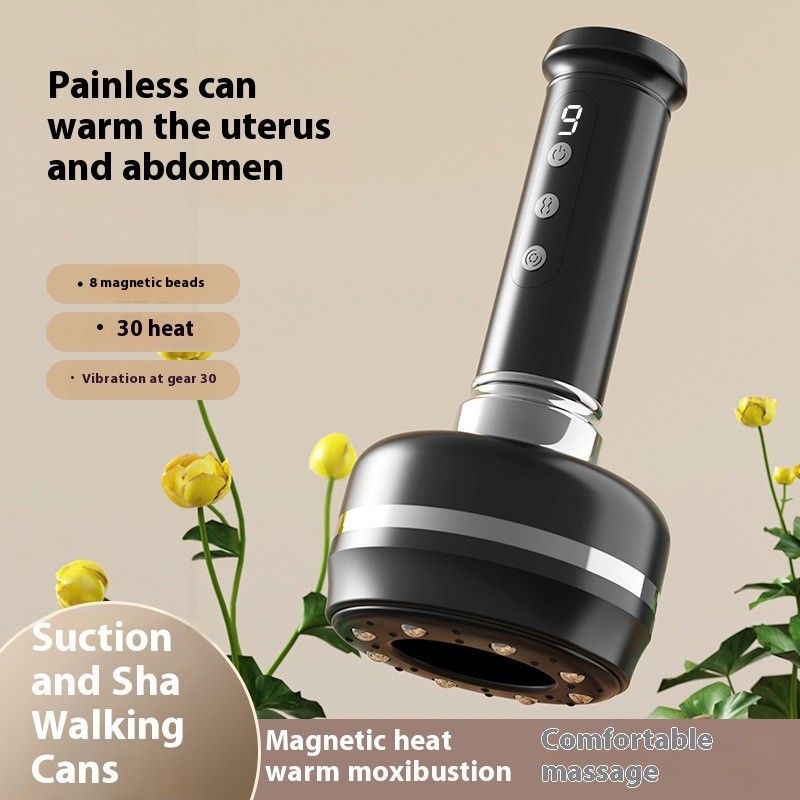 เครื่องมือกัวซาไฟฟ้าชาร์จ Gua Sha Cuppingขุดลอก Meridian เครื่องดูดในครัวเรือน Trader Gua Sha เครื่อ