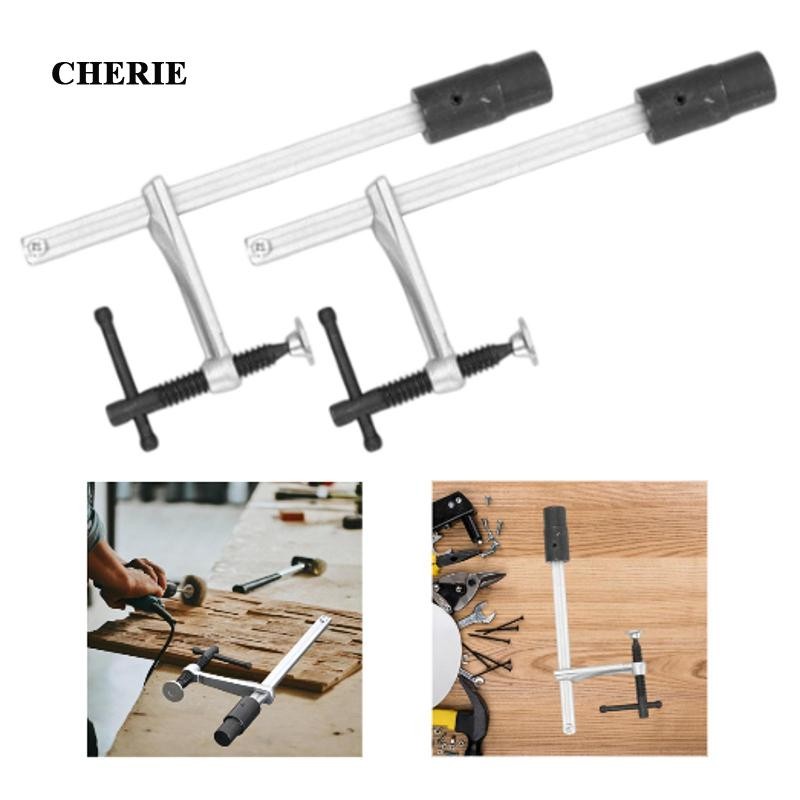 [Chery] F Clamp F Bar Clamp 3-5/32 นิ้วความลึกของคอปรับได้สําหรับงานไม้และงานโลหะ