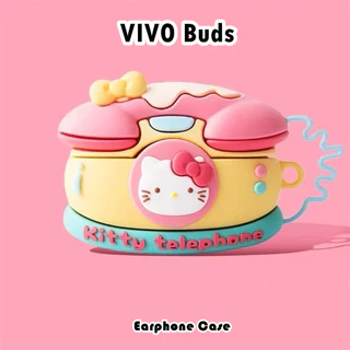 【Case Home】นําไปใช้กับ VIVO Buds เคส Case เคสหูฟัง การ์ตูนง่าย ซิลิโคนนุ่ม เคส เคสหูฟัง NO.2
