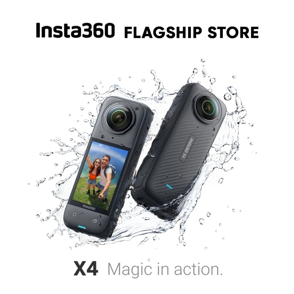 Insta360 กล้องแอคชั่น X4 Sensor 1/2" Wi-Fi: 5GHz 802.11 a/n/ac