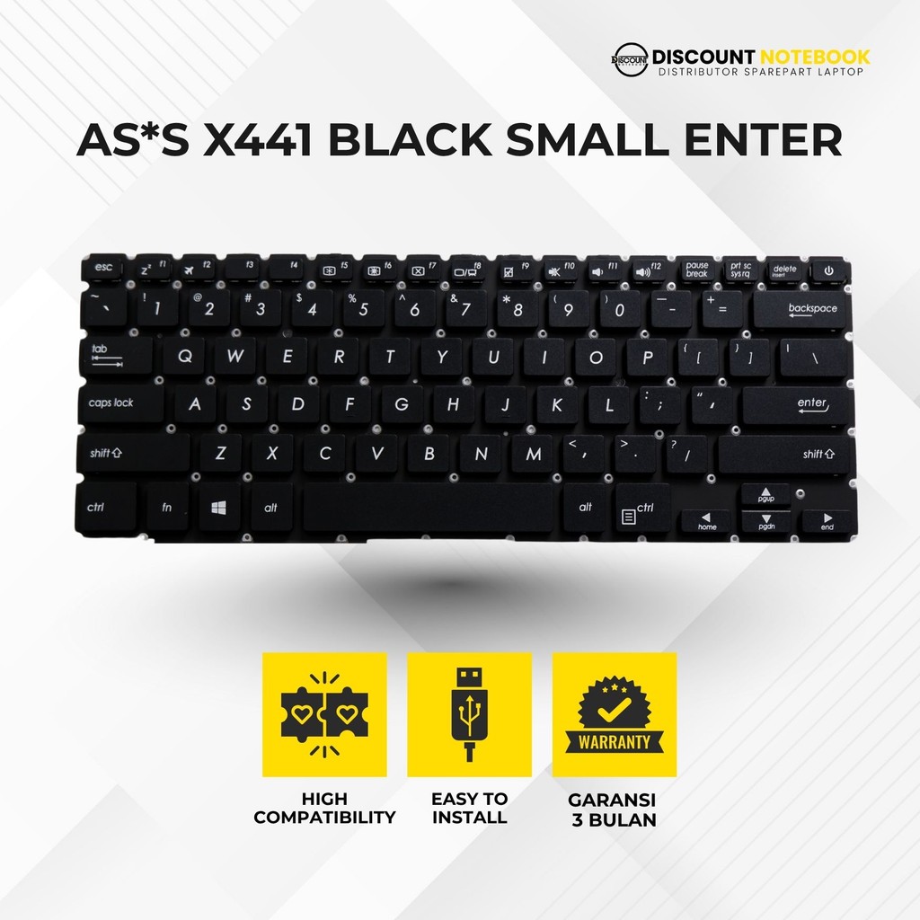 ASUSX441 X441N X441NA X441NC X441SA X441SC X441UA แป้นพิมพ์แล็ปท็อป [รับประกัน 3 เดือน]
