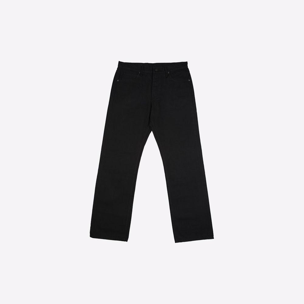 LEE กางเกงยีนส์ผู้ชาย เอวกลาง ทรงกระบอก ทรง Chicago รุ่น LE FC22MCHIC02 สีดำ