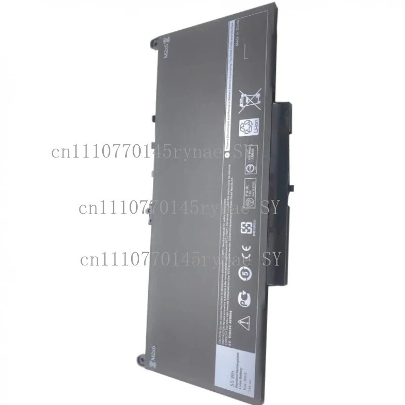 ใหม่ J60J5 แบตเตอรี่แล็ปท็อปสําหรับ Dell Latitude E7270 E7470 R1V85 MC34Y 242WD 7.6V 55Wh