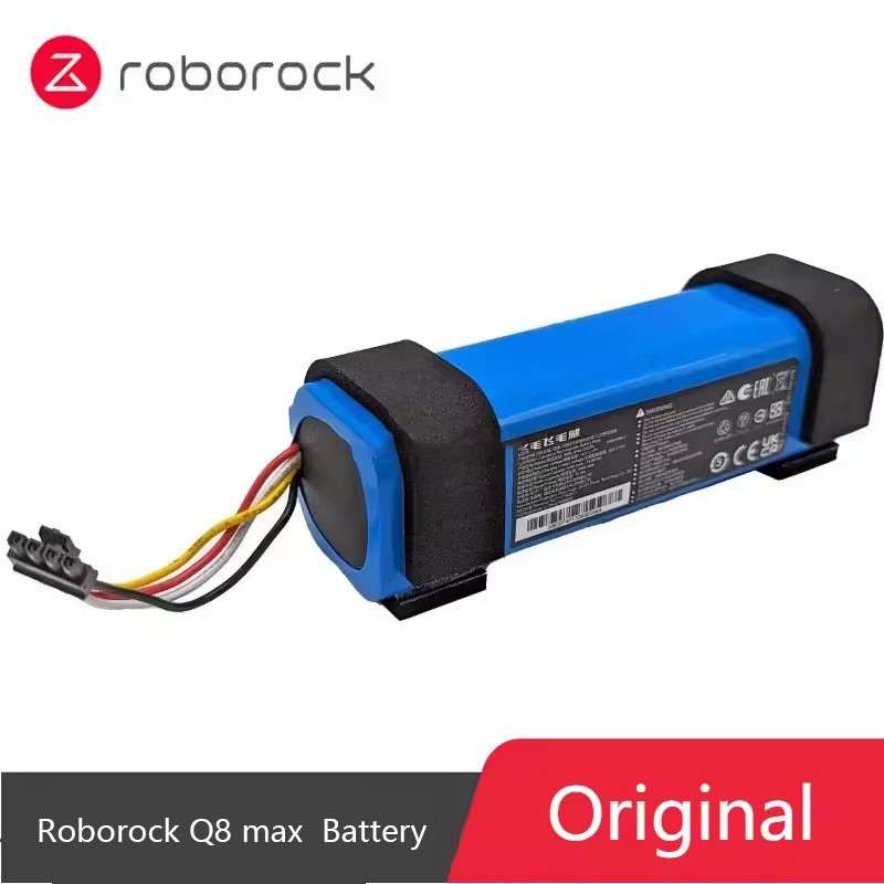 สําหรับ Roborock Q8 max หุ่นยนต์เครื่องดูดฝุ่น 5200mAh แบตเตอรี่ Li-ion