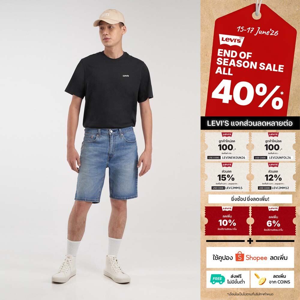 กางเกงยีนส์ขาสั้น Levi's® Women's 501® Original High-Rise Jean Shorts