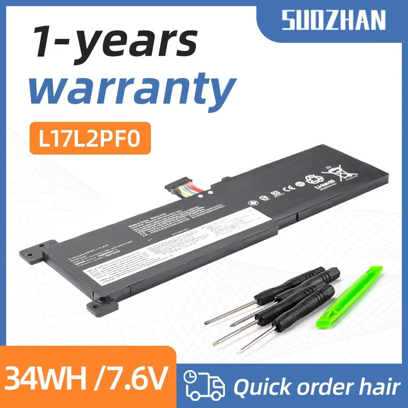 L17M2PF0 L17L2PF0 L17M2PF1 L17M2PF2 แบตเตอรี่แล็ปท็อปสําหรับ Lenovo IdeaPad 330 330G 15ARR 81D2005CU