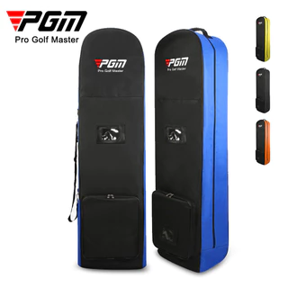 กระเป๋าเดินทางกอล์ฟ PGM GOLF HKB002 | ล้อลากสีดําพับได้