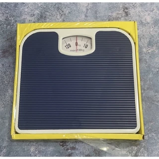 COD เครื่องชั่งน้ำหนัก Max130kg แบบเข็ม (FORTEM รุ่น OTTO-02 ขนาด 26.8x26.6x5.3 ซม.) เครื่องชั่งน้ำหนักแบบสปริง สีกรม
