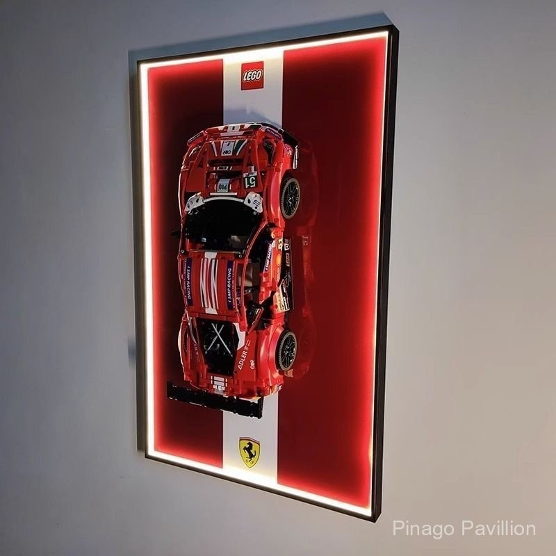 PORSCHE Lego กล่องแสดงติดผนัง กรอบรูปติดผนังรถยนต์ Porsche 911