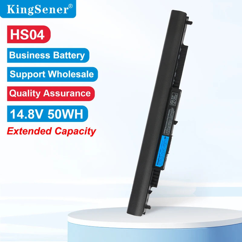 KingSener HS04 3400mAh แบตเตอรี่แล็ปท็อปสําหรับ HP 240 245 250 255 G4 HSTNN-LB6U HSTNN-LB6V HSTNN-PB