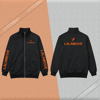 LALAMOVE เสื้อฮู้ด ลาลามูฟ โลโก้สีสด HOODIE แบบสวม ซิป สกรีนแบบเฟล็ก สวยสดไม่แตกไม่ลอก ส่งด่วนทั่วไทย unisex size ready