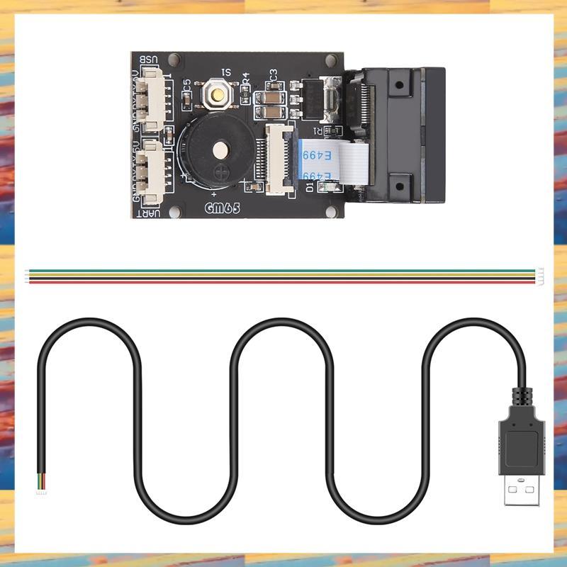 [LMQN] GM65 1D 2D Barcode Scanner USB UART PDF417 Bar Code Reader โมดูลรหัส QR สําหรับรถบัสซูเปอร์มา