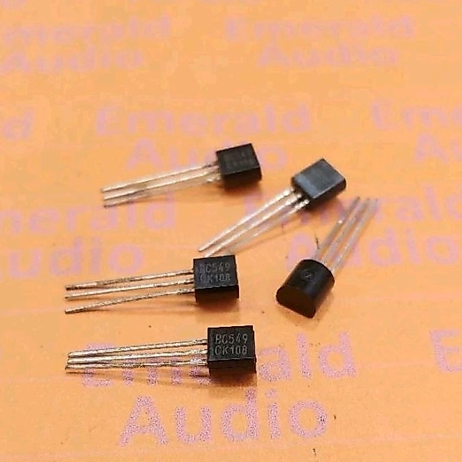 ทรานซิสเตอร์ BC549 TR BC549 ต้นฉบับ KEC เกาหลี TRBC549 NPN