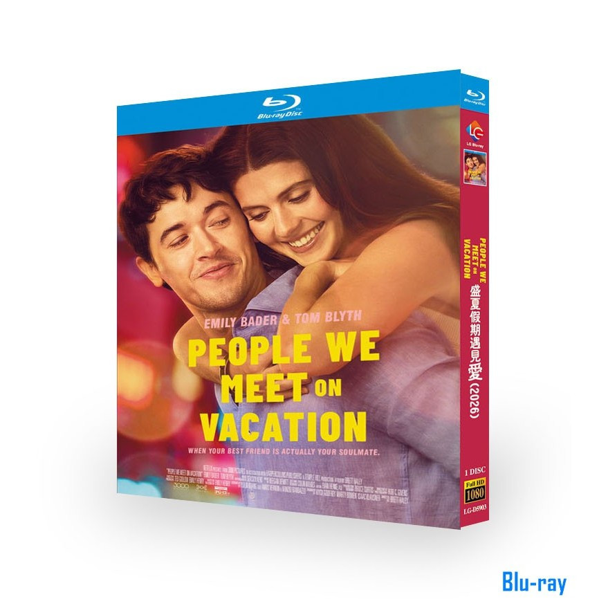 [BRAND NEW SEALED] American Film People We Meet on Vacation (2026) Blu-ray 1 Disc Boxed