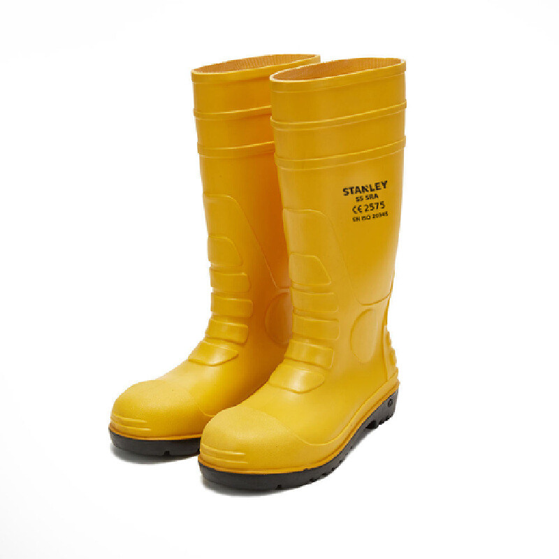 STANLEY รองเท้าบูทนิรภัย พีวีซี รุ่น ST6500 สีเหลือง เบอร์ 43