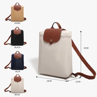 แฟชั่นนะคะ LOONG JUMP Bag War Horse กระเป๋าเป้สะพายหลัง กระเป๋าเป้ใส่โน้ตบุ๊กสไตล์อังกฤษ