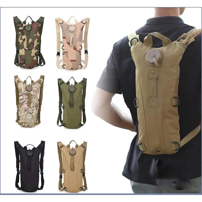 ERORO ถุงน้ำดื่ม พกพาได้ น้ำหนักเบา Drinking water bag 3L กระเป๋าน้ำดื่มเดินป่า แบบสะพายหลัง