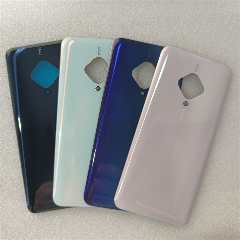 ฝาหลังสําหรับ Vivo S5 (V1932A , V1932T) ฝาครอบแบตเตอรี่ด้านหลังประตูกรณีอะไหล่ซ่อม