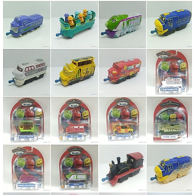 CHUGGINGTON DIE-CAST# ชากิงตัน#รถไฟเหล็กแบบเข็นมือ