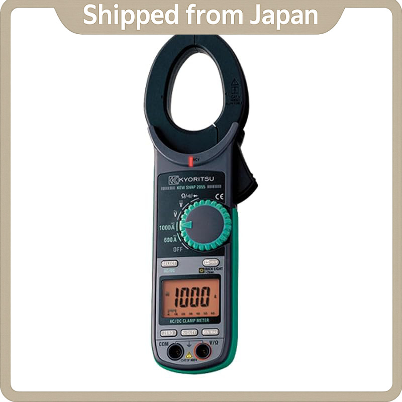 KYORITSU 2055 Q-Snap Clamp Meter for AC/DC Current Measurement q7x