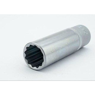 FORCE ลูกบล็อก 12 เหลี่ยม แกน 1/2 นิ้ว รุ่น 5497717 เบอร์ 17 ยาว 77 มม. (ฟอร์ซ) F131-5497717