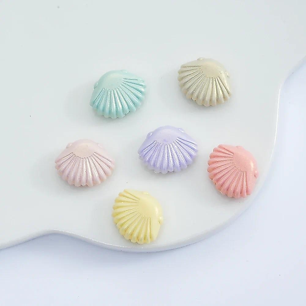 30pcs สีเงาลูกปัดอะคริลิครูปร่างแฟชั่น Multicolor หลวม Spacer ลูกปัดสําหรับเครื่องประดับทํา DIY สร้อยข้อมือสร้อยคอ