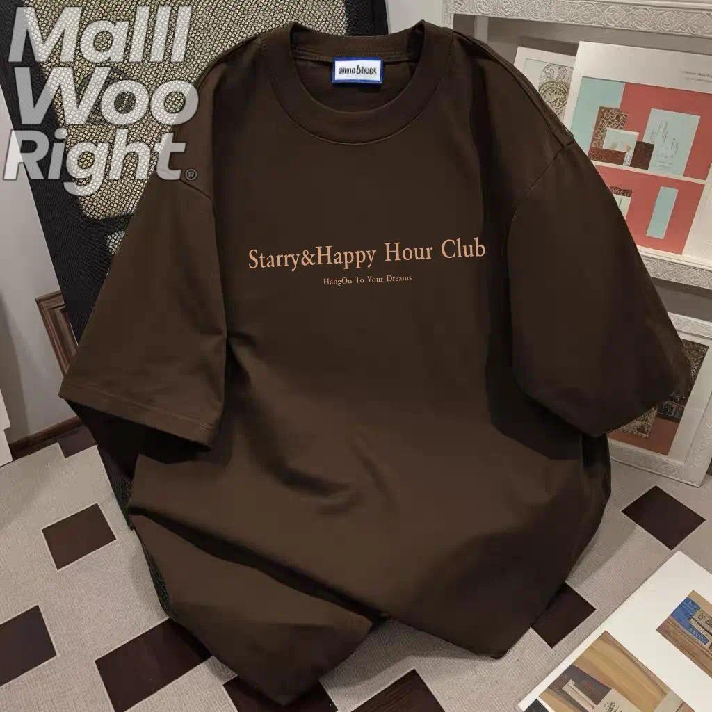 [ไซส์ตั้งแต่ S ถึง 3XL]cotton 100 % ลายเชอร์รี่ขนาดใหญ่ เสื้อยืดแขนสั้น สไตล์ประจำวัน ทรงหลวม ใส่สบาย