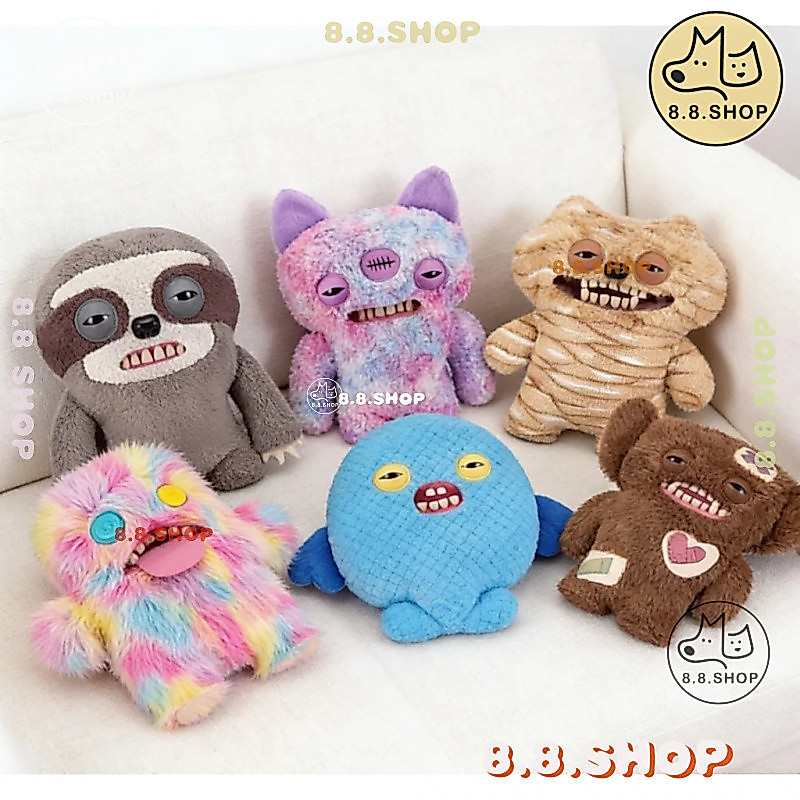 ✨8.8 ร้าน✨[ของแท้ 丨 ผลิตภัณฑ์ใหม่] คนลักลอบ น่ารักฟันมอนสเตอร์สมบัติรุ่นที่สองน่าเกลียดน่ารักตุ๊กตาตลก✨