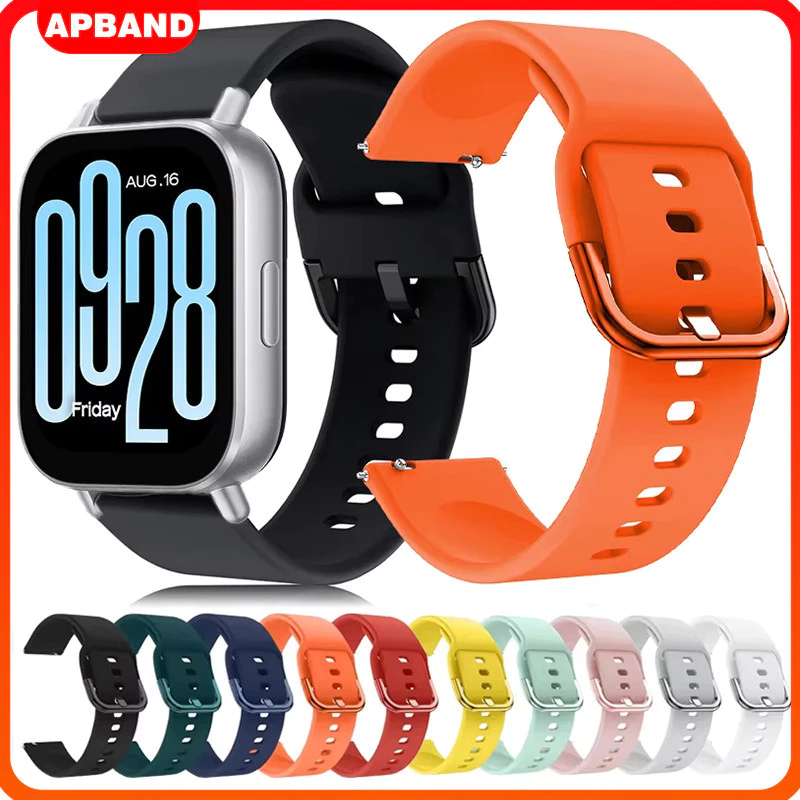สายซิลิโคน 20 มม. / 22 มม. for Redmi Watch 5 Active/5 Lite/Samsung Galaxy Watch/Huawei/Amazfit Bip 6/Garmin/Xiaomi Watch