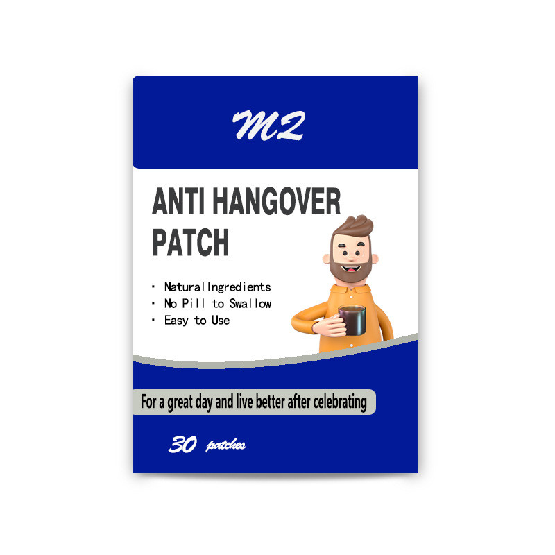คลังสินค้าพร้อมจัดส่งที่รวดเร็ว ANTI HANGOVER PATCH สติ๊กเกอร์นอนผู้ชายผู้หญิงสังคมปาร์ตี้สติกเกอร์ว