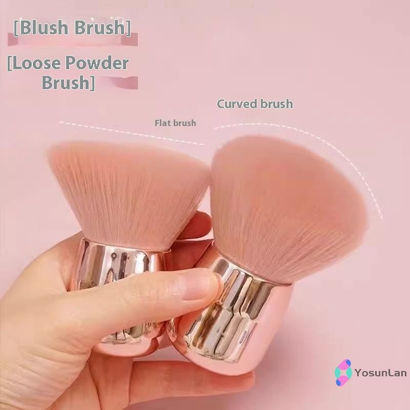 YosunLan] 1/4Pcs Professionals Nails Art Mushroom Brush Round Paint Gel Dust Cleaning Make Up Brush Nail Design Accessorie ใหม่