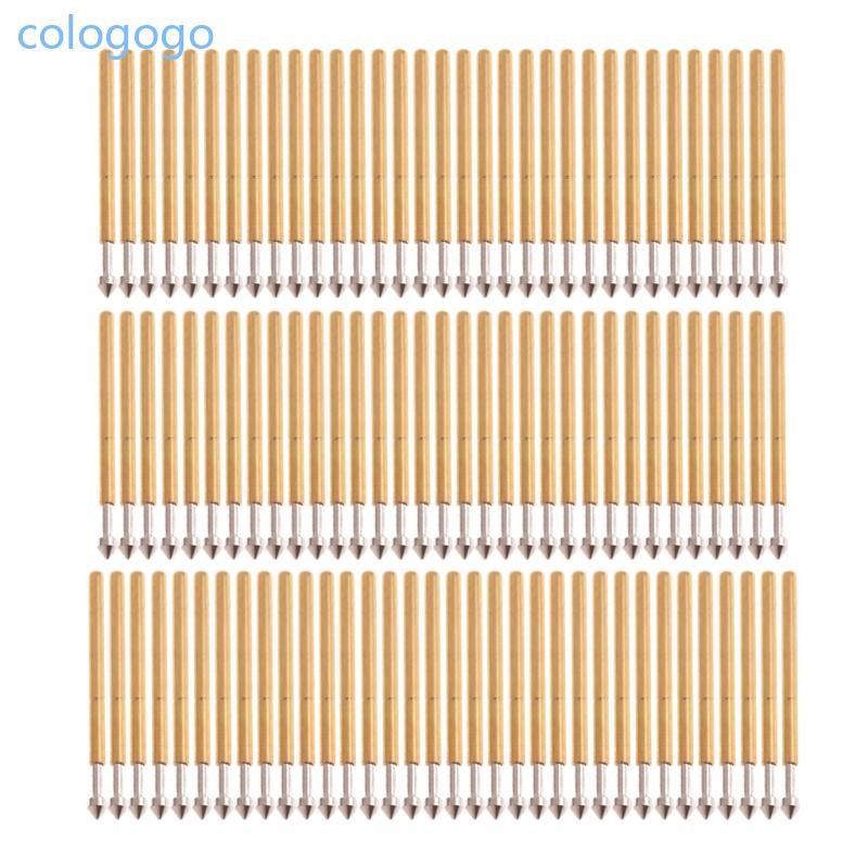 COLO 16 มม.รอบหัว Pin P75-E2 ฤดูใบไม้ผลิ Test Probe Pogo Pin เครื่องมือทดสอบสําหรับ PCB Test