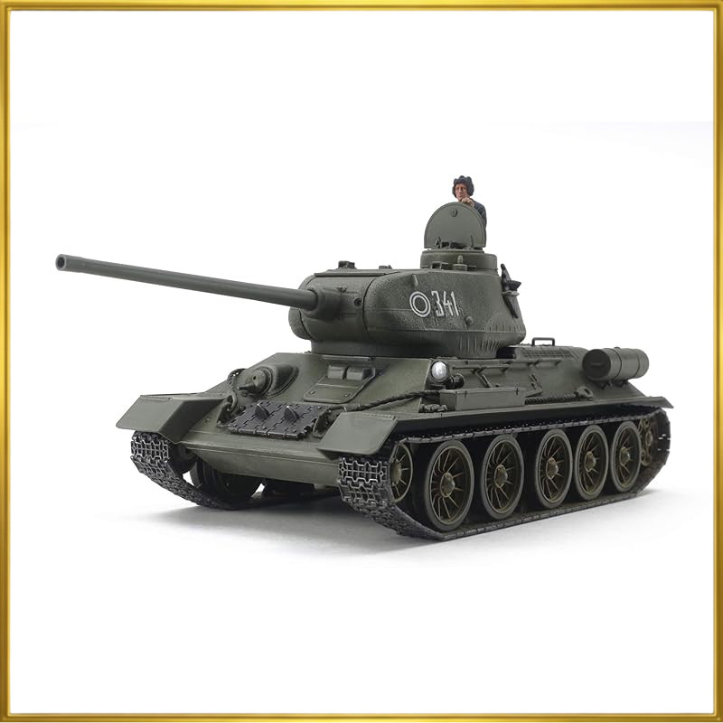 TAMIYA 1/48 Military Miniatures No.99 Soviet Medium Tank T-34-85 Plastic Model 32599