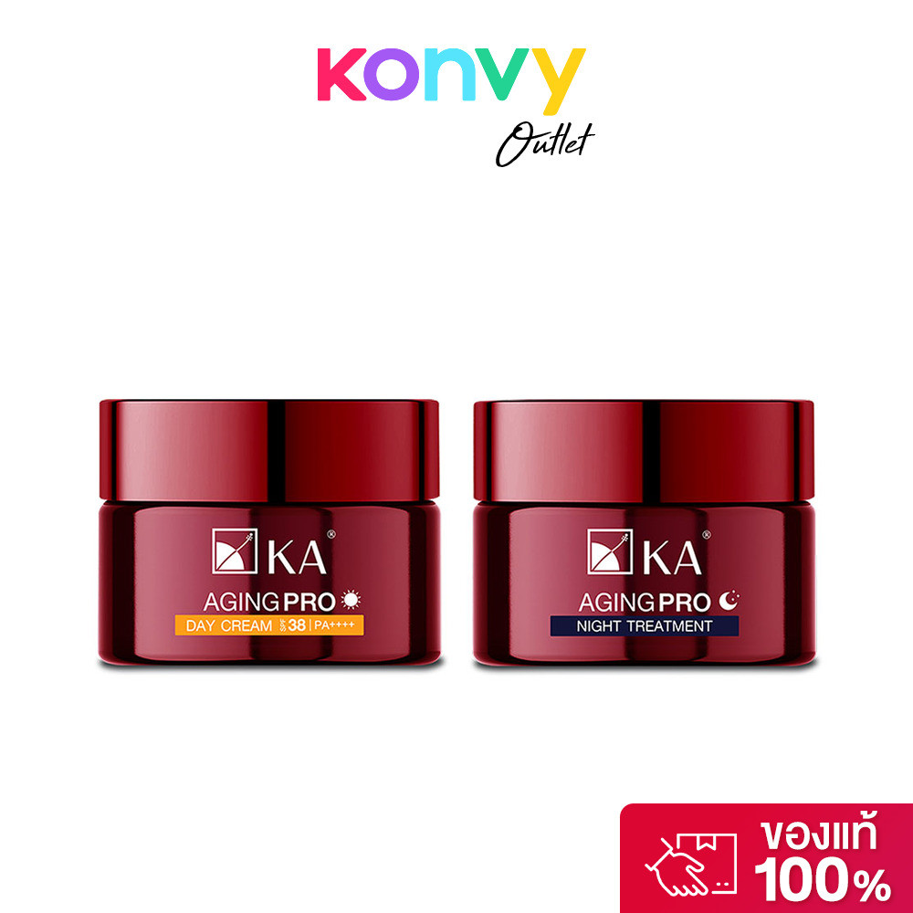 KA Set 2 Items Aging Pro Day Cream SPF38 PA++++ 30g + Night Treatment 30g..