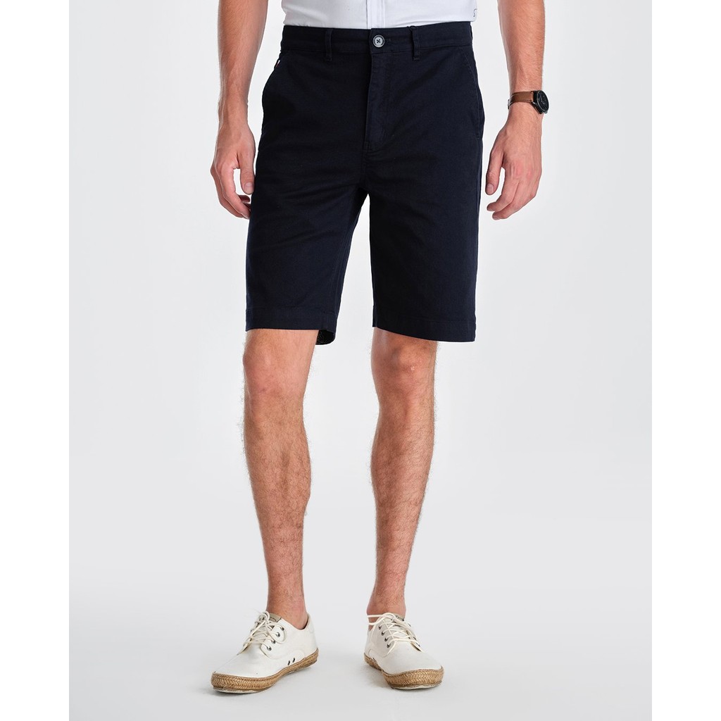 BEVERLY HILLS POLO CLUB - กางเกงยีนส์ขาสั้นชาย Youthful QKS22V018-NV