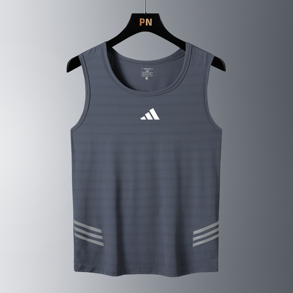 เสื้อบีเวิสต์สำหรับวิ่งและออกกำลังกายของผู้ชาย สไตล์-tank รูปที่ 3